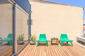 Premier Artful City Loft with Terrace