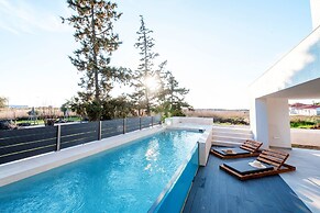 Serene seafront villas