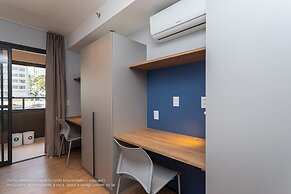 Share Perdizes - Apto com ótima área comum perto do Allianz Parque e a