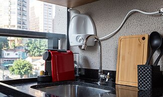 Share Perdizes - Apto com ótima área comum perto do Allianz Parque e a