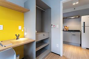 Share Perdizes - Apto com ótima área comum perto do Allianz Parque e a