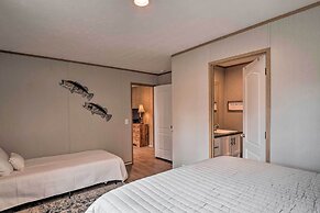 'bayside' Louisiana Vacation Rental w/ Dock!