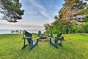 Waterfront Lake Huron Getaway: Private Beach!
