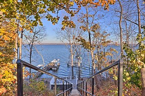 Lakefront Romulus Retreat w/ Private Dock!