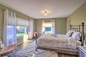 Lakefront Romulus Retreat w/ Private Dock!