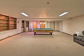 Lakefront Romulus Retreat w/ Private Dock!