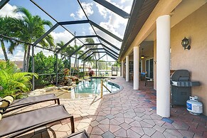 Spacious Oasis w/ Lagoon Pool & Spa in Cape Coral!