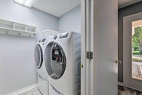 Lanai & Pond at Tranquil Bradenton Retreat!