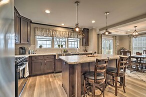 Lakefront Home w/ Deck, Fishing Dock & Canoe!