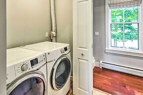 Hot Tub + Walk to Lakeside Dining: Meredith Home!