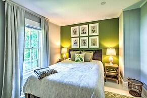 Hot Tub + Walk to Lakeside Dining: Meredith Home!