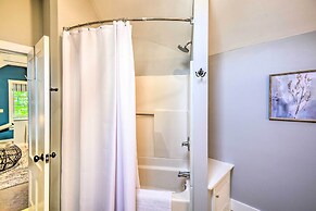 Hot Tub + Walk to Lakeside Dining: Meredith Home!