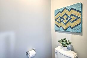 Hot Tub + Walk to Lakeside Dining: Meredith Home!