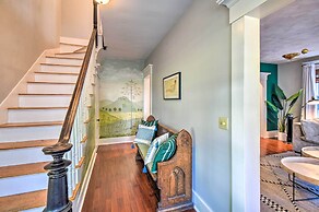 Hot Tub + Walk to Lakeside Dining: Meredith Home!