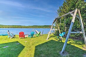 Lakefront Bellaire Getaway w/ Kayaks, Dock & Grill