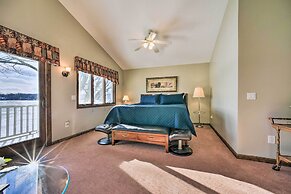 Linden Lakefront Hideaway w/ Dock & Private Beach!