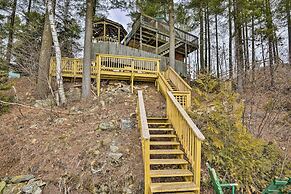 Lakefront Harrisville Cabin w/ Dock & Decks!