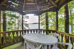 Lakefront Harrisville Cabin w/ Dock & Decks!