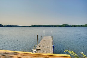 Lakefront Harrisville Cabin w/ Dock & Decks!