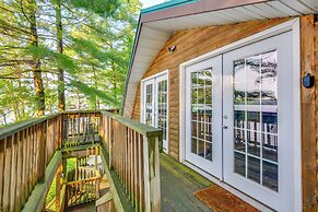 Lakefront Harrisville Cabin w/ Dock & Decks!