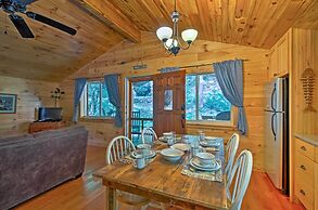 Bryson City Cabin w/ Fire Pit on Coopers Creek!