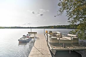 Lakefront Cabin w/ Fire Pit, Dock, & Boat Rental