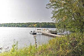 Lakefront Cabin w/ Fire Pit, Dock, & Boat Rental
