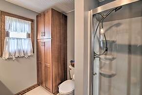 Peaceful Clinton Retreat w/ Lakefront Views!