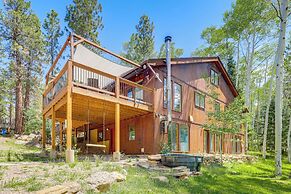 Grand Home w/ Hot Tub: 5 Mi to Angel Fire Resort!