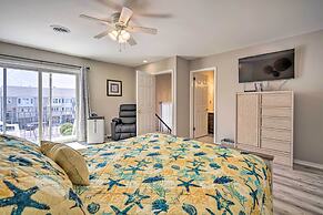 Brigantine Retreat w/ Balconies - Walk to Beach!