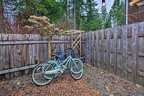 Coastal Cabin w/ Puget Sound & Rainier Views!