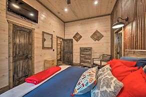 Luxury Cabin in the Woods w/ Hot Tub & Yard Games!