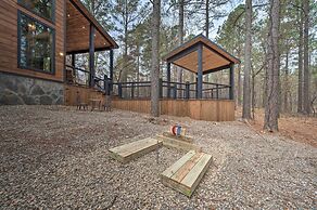 Luxury Cabin in the Woods w/ Hot Tub & Yard Games!