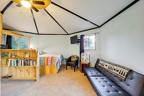 Unique West Jefferson Home w/ Fire Pit & Grill!