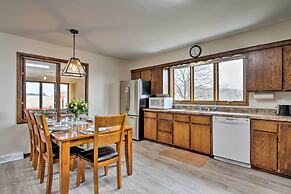 Wisconsin River Valley Farmhouse: Fire Pit & View