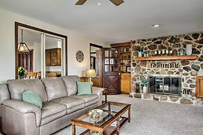 Wisconsin River Valley Farmhouse: Fire Pit & View