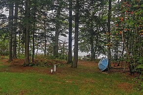 Gould City Lakefront Hideaway w/ Dock & Rowboat!