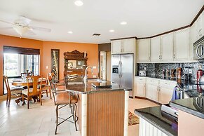 Canalfront Home w/ Private Dock in Cape Coral