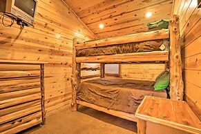 Spacious Broken Bow Cabin w/ Hot Tub & Playground!