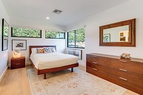 Luxe Mid-century Austin Home w/ Canyon Views