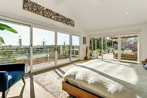 Luxe Mid-century Austin Home w/ Canyon Views