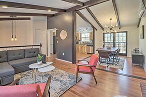 Sleek Albrightsville Home w/ Deck, Game Room