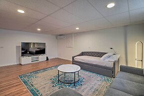 Sleek Albrightsville Home w/ Deck, Game Room