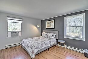 Sleek Albrightsville Home w/ Deck, Game Room