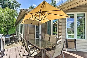 Walk to Lake: Middlefield Home w/ Fire Pit