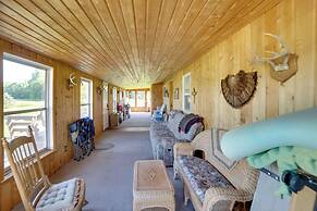 Riverfront Suring Home: ATV Trails, Sunroom!