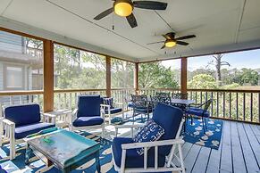 Home w/ Wetland Views- Half Mi to Bethany Beach!