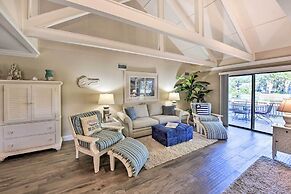 Palmetto Dunes Villa w/ Deck & Lagoon Views!