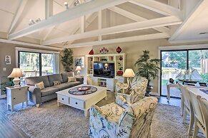 Palmetto Dunes Villa w/ Deck & Lagoon Views!