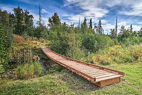 Secluded Getaway w/ Deck, Steps to Fritz Creek!